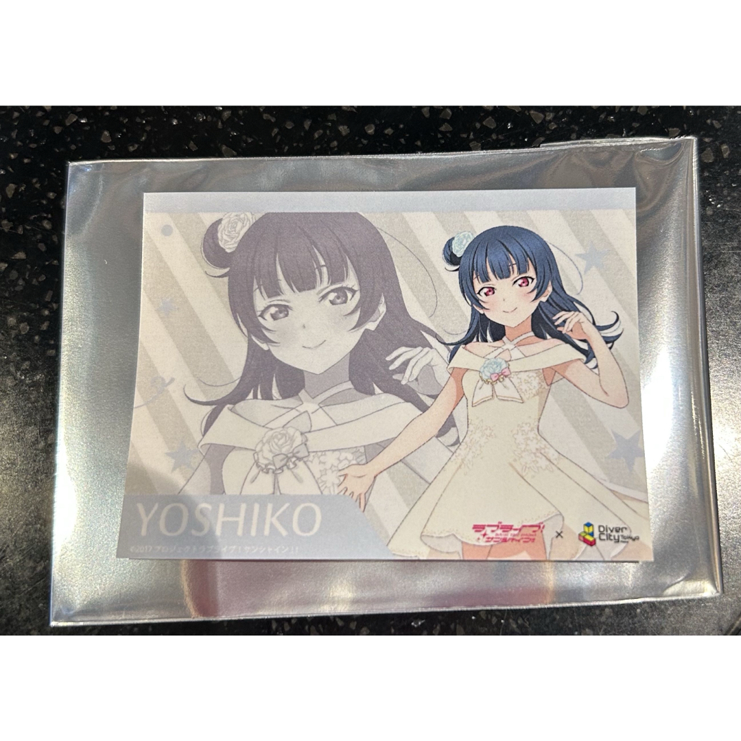 ダイバーシティ ラブライブ!サンシャイン ステッカー 善子 エンタメ/ホビーのおもちゃ/ぬいぐるみ(キャラクターグッズ)の商品写真