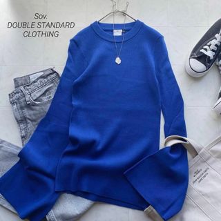 Sov. DOUBLE STANDARD CLOTHING　フレアスリーブニット