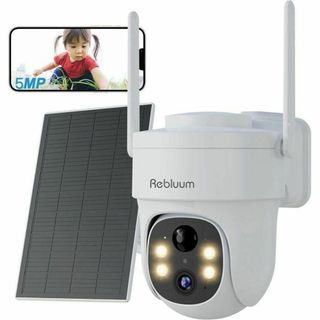 防犯カメラ500万画素４灯 屋外ソーラー 2.4gwifi防水防塵夜間暗視撮影(その他)