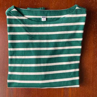 ユニクロ(UNIQLO)のUNIQLO 長袖ボーダーＴシャツ(Tシャツ(長袖/七分))