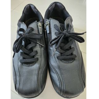 アシックスショウジ(asics)のasics RADASHIWALKER ブラック(スニーカー)