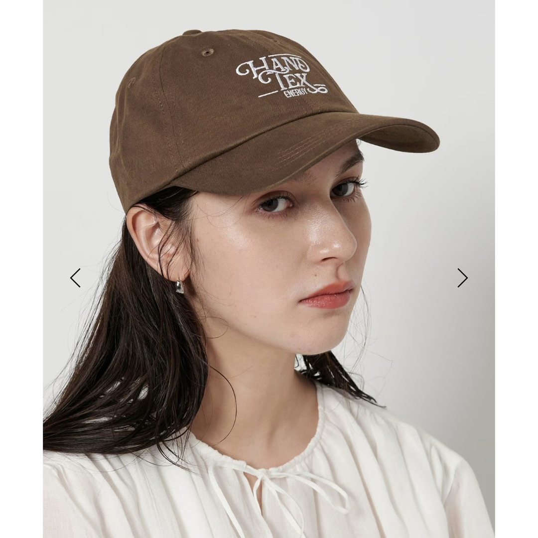 BEAUTY&YOUTH UNITED ARROWS(ビューティアンドユースユナイテッドアローズ)の【別注】＜HANDTEX＞ロゴ キャップ レディースの帽子(キャップ)の商品写真