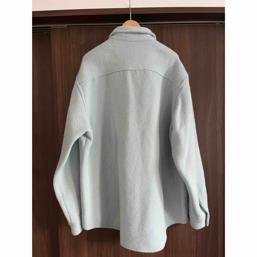 AURALEE(オーラリー)のSHETLAND WOOL COTTON SHIRTS BLOUSON レディースのジャケット/アウター(ブルゾン)の商品写真