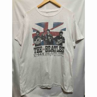 THE BEATLES ビートルズ 日本武道館 バンT 両面プリント(Tシャツ/カットソー(半袖/袖なし))