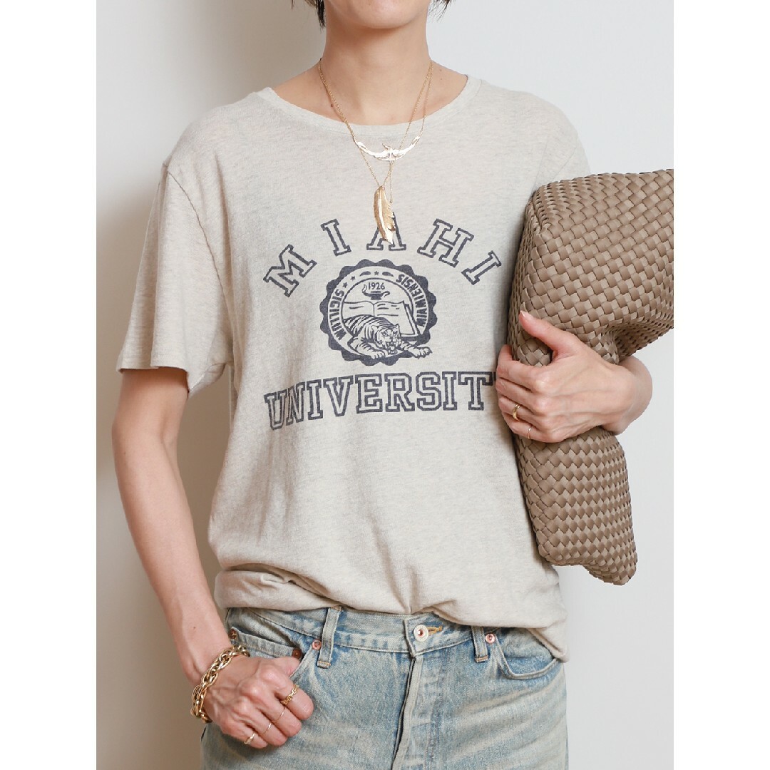 DEUXIEME CLASSE(ドゥーズィエムクラス)のREMI RELIEF　MIAHI Tシャツ レディースのトップス(Tシャツ(半袖/袖なし))の商品写真
