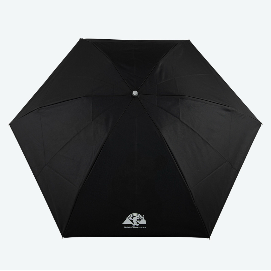 【新品未使用 タグ付き】ディズニーリゾート　折りたたみ日傘　晴雨兼用 Disney - 新品タグ付き ディズニーリゾート 折りたたみ傘 晴雨