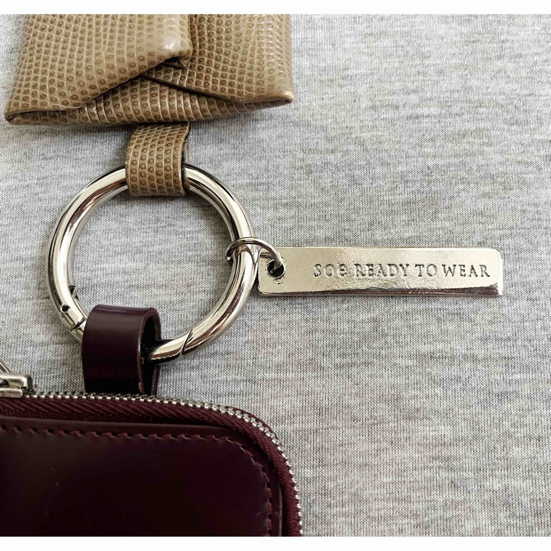 soe(ソーイ)のsoe READY TO WEAR MODEL Leather KeyRing メンズのファッション小物(キーホルダー)の商品写真