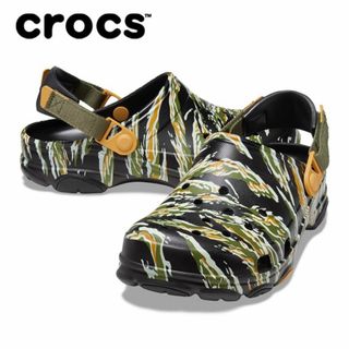 クロックス(crocs)の29m クロックス クラシック オールテレイン クロッグ カモ ブラック(サンダル)