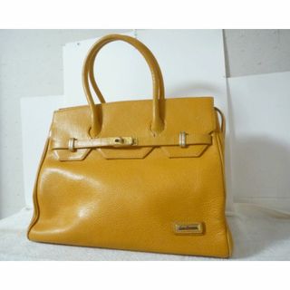 La Borsa　ラ ボルサ　レザー　本革　ブラウン系　茶系　ハンドバッグ(ハンドバッグ)