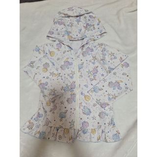 マザウェイズ(motherways)のマザウェイズ　 ラッシュガード フード付き 長袖 100cm(ジャケット/上着)
