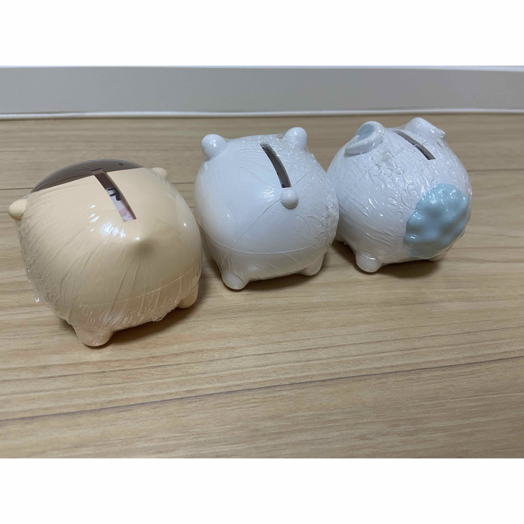 ちいかわ(チイカワ)の【新品未開封】ちいかわ くりまんじゅう モモンガ 貯金箱 セット エンタメ/ホビーのおもちゃ/ぬいぐるみ(キャラクターグッズ)の商品写真