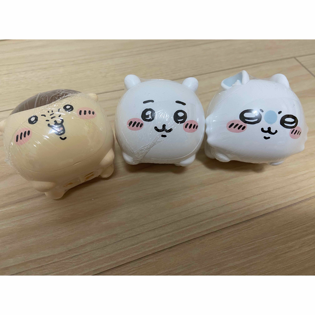 ちいかわ(チイカワ)の【新品未開封】ちいかわ くりまんじゅう モモンガ 貯金箱 セット エンタメ/ホビーのおもちゃ/ぬいぐるみ(キャラクターグッズ)の商品写真