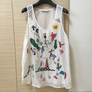 ツモリチサト(TSUMORI CHISATO)のTSUMORI CHISATO シースルートップス＿dumbo36様(タンクトップ)