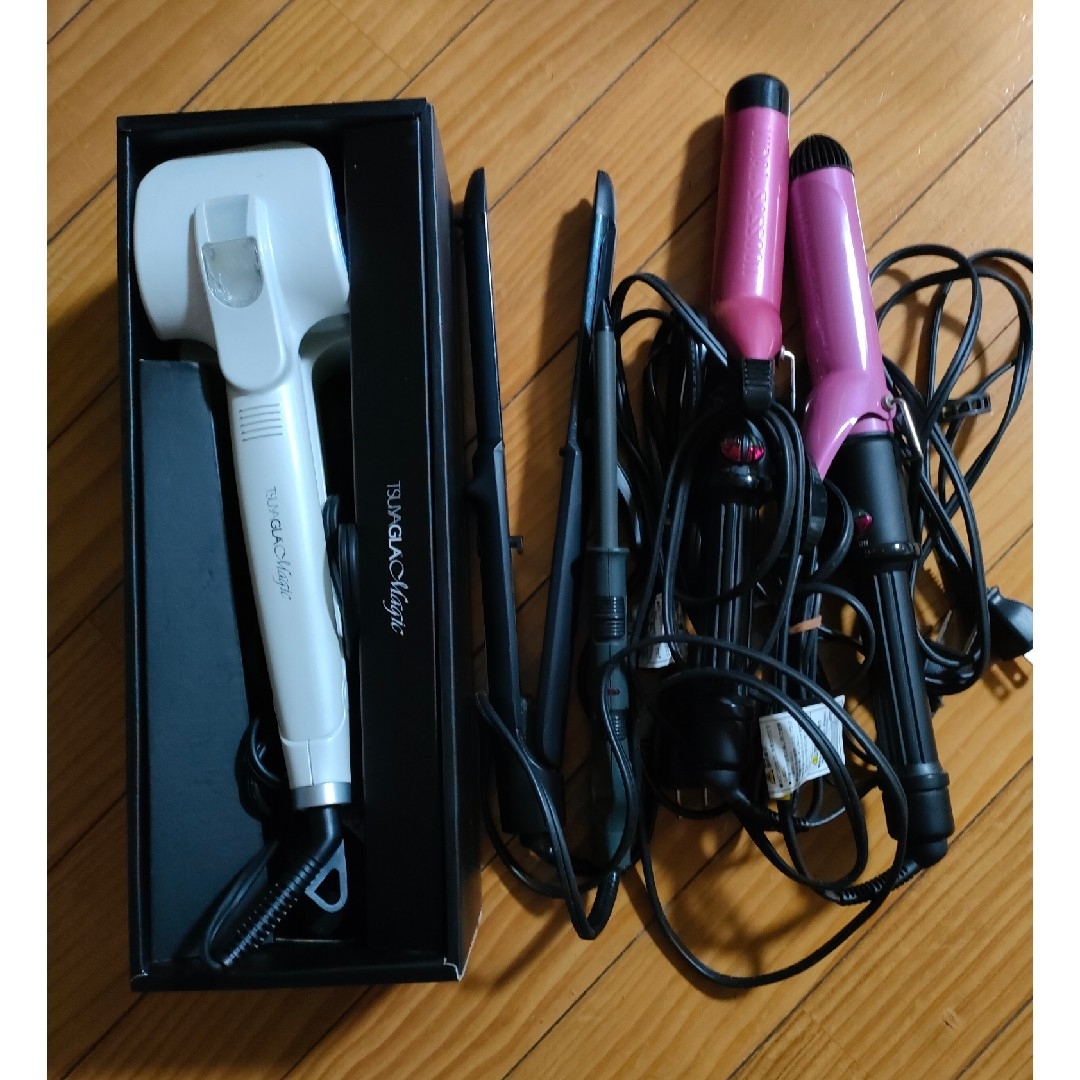 TSUYAGLA  カールアイロン＆VIDAL ぬSASSOON  スマホ/家電/カメラの美容/健康(ヘアアイロン)の商品写真
