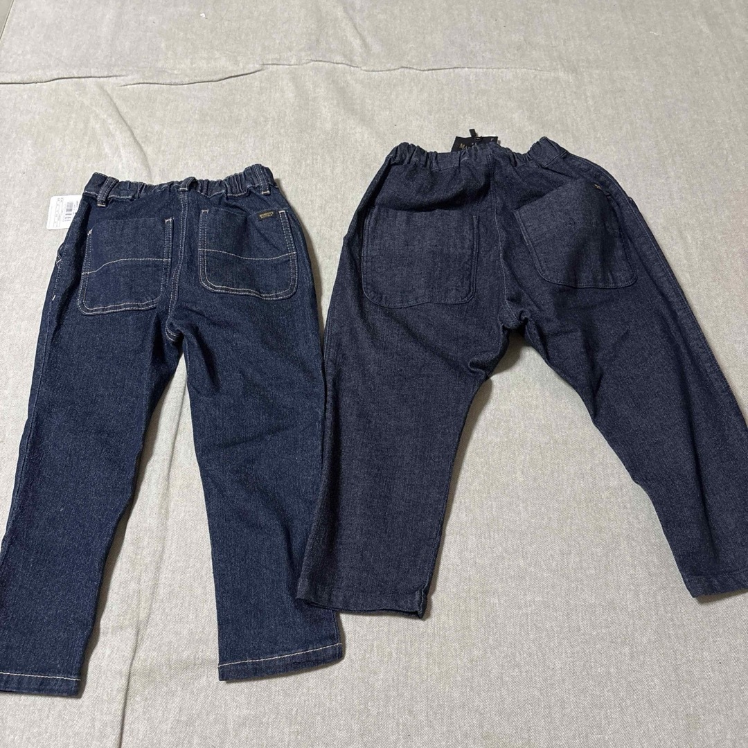 MARKEY'S(マーキーズ)のマーキーズ　デニムパンツ　110㎝　2点セット キッズ/ベビー/マタニティのキッズ服男の子用(90cm~)(パンツ/スパッツ)の商品写真