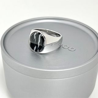 トムウッド(TOM WOOD)の62 新品 トムウッド ゼブラ オーバル リング 指輪 TOMWOOD 碧玉(リング(指輪))