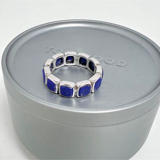 トムウッド(TOM WOOD)の58 新品 トムウッド クッション バンド リング ラピス 指輪 TOMWOOD(リング(指輪))