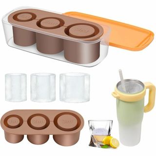 アイスキューブトレイセット　蓋・容器付き　スタンレーカップ　トラベルマグ★(テーブル用品)