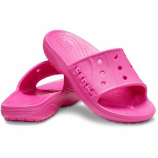 クロックス(crocs)の24cm クロックス バヤ 2.0 スライド ピンク pink M6W8 新品(サンダル)