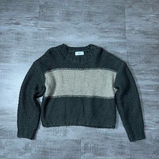 AZUL by moussy - 美品 AZUL BY MOUSSY アズール ショート丈 ニット セーター