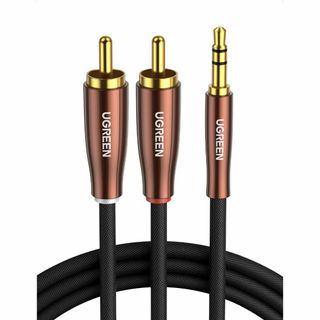 UGREEN 3.5mm to 2RCA オーディオケーブル ステレオミニプラグ(その他)