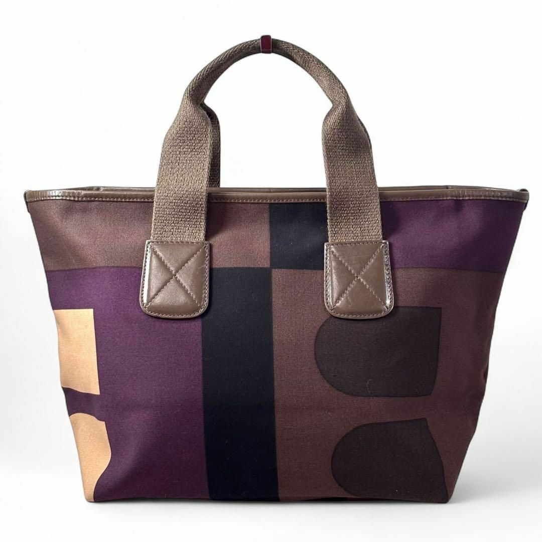 BALLY バリー トートバッグ 総柄 ブラック ブラウン ハンドバッグ Bally BALLY バリー ブラウン 茶 レザー トートバック ポーチ