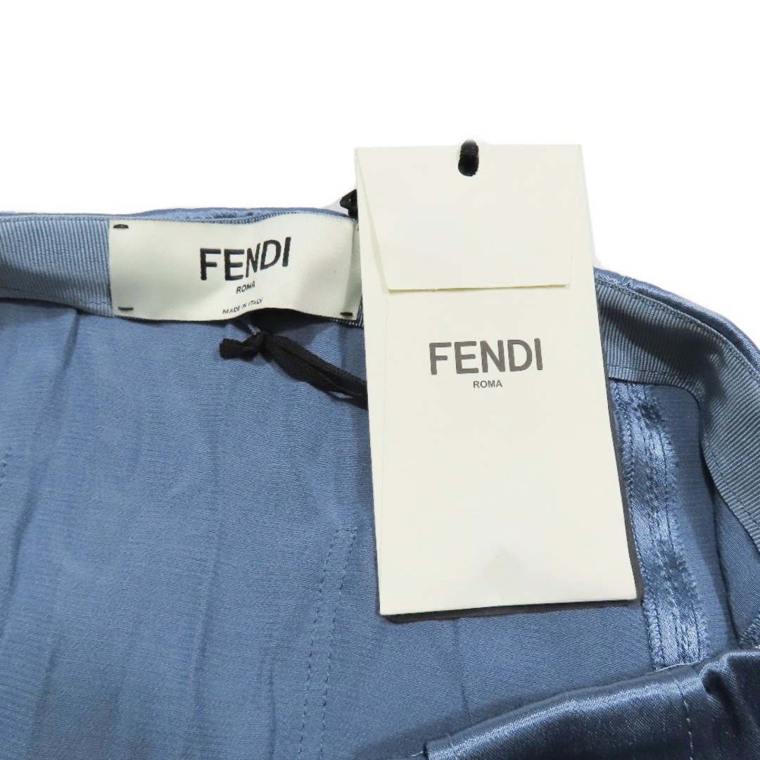 FENDI FFロゴ柄タイトスカート FENDI - 新品同様 22年製 FENDI フェンディ サテン 光沢 タイト