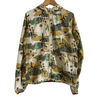 パタゴニア(patagonia)の美品 patagonia パタゴニア Baggies Jacket バギーズ ジャケット デザートカモ パーカー 64231 キッズサイズ XXL 16-18 ベージュ系 キッズ 古着 中古 USED(ジャケット/上着)