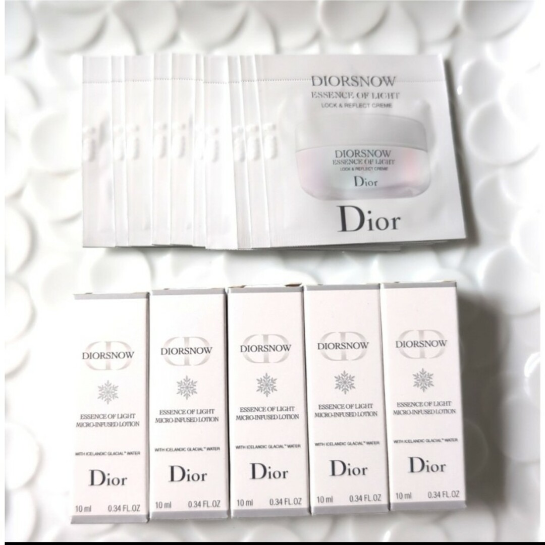 ディオール スノー化粧水＆クリームセット Christian Dior - Dior 化粧水 クリームセットの通販 by 閲覧し