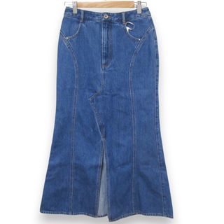 GRACE CONTINENTAL - 良品 24AW GRACE CONTINENTAL グレースコンチネンタル マーメイドデニムスカート サイズ36 インディゴブルー  レディース 古着 中古 USED