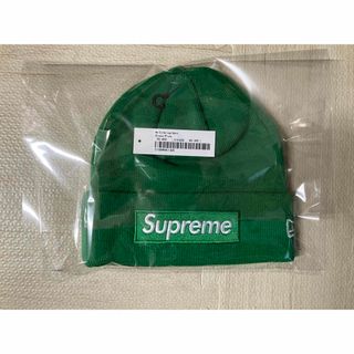 シュプリーム(Supreme)のSupreme NEWERA Box Logo Beanie Green 緑(ニット帽/ビーニー)