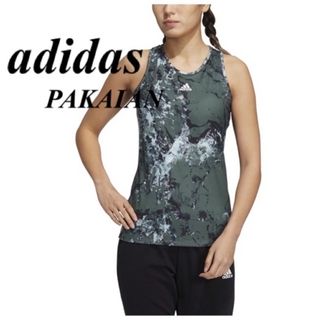 アディダス(adidas)のadidas アディダス タンクトップ レディース サイズL相当(タンクトップ)