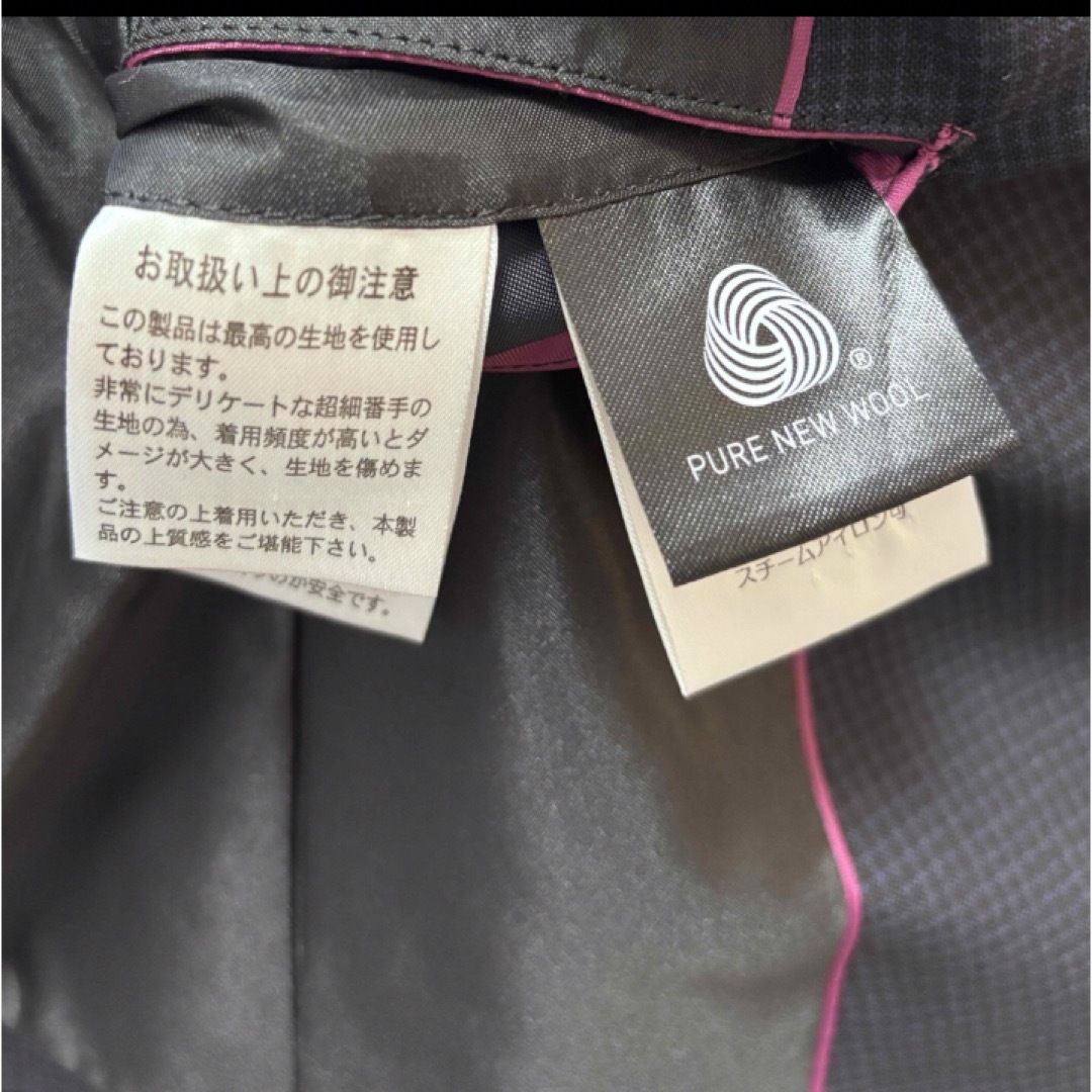 洋服の青山(ヨウフクノアオヤマ)の9号　ヒルトン　上下セット レディースのフォーマル/ドレス(スーツ)の商品写真
