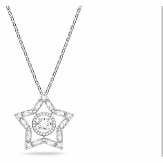 スワロフスキー(SWAROVSKI)の現行品 SWAROVSKI 星 ステラ ペンダント ネックレス スワロフスキー(ネックレス)