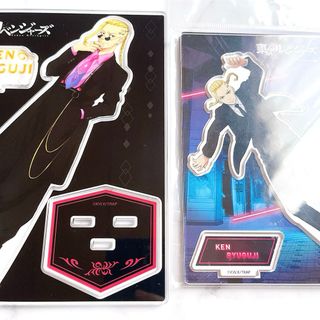 トウキョウリベンジャーズ(東京リベンジャーズ)の2点セット　龍宮寺堅　ドラケン　東リベ　アクリルスタンド　ズートスーツ(キャラクターグッズ)