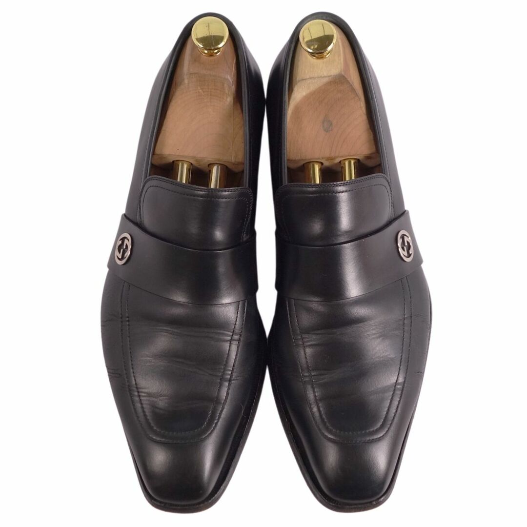 GUCCI グッチ　ビジネスシューズ　革靴　ローファー　正規品 GUCCI - グッチ GUCCI ローファー ビジネスシューズ インター