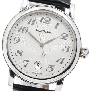 モンブラン(MONTBLANC)のモンブラン MONTBLANC 7072 マイスターシュテュック デイト クォーツ メンズ _899169(腕時計(アナログ))