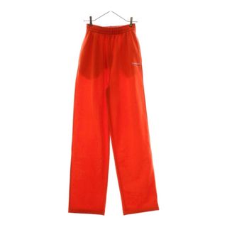 バレンシアガ(BALENCIAGA)のBALENCIAGA バレンシアガ 21AW キャンペーンロゴプリント スウェット ロングパンツ オレンジ 641602 TLVE9(その他)