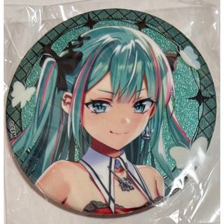 楽天コレクション　MEIKO 20th缶バッジ　初音ミク グリッター(バッジ/ピンバッジ)