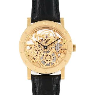 ブルガリ(BVLGARI)のブルガリ ブルガリブルガリスケルトン YG BB33GLSK YG 自動巻(腕時計(アナログ))