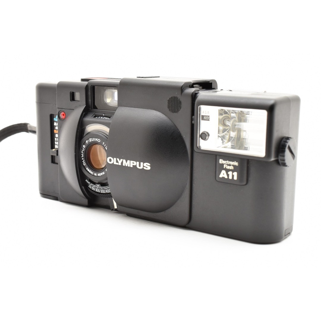 OLYMPUS A11 コンパクトカメラ　ジャンク 訳あり大特価】OLYMPUS XA A11 ジャンク - メルカリ