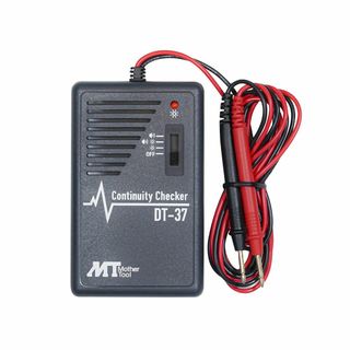 【新着商品】マザーツール 導通チェッカ－ メロディ音・LED DT-37 ブラッ(その他)