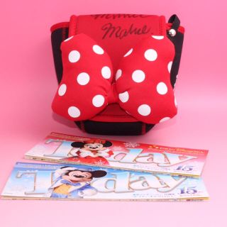 ディズニー(Disney)の美品❤️ミニー一眼レフ カメラケース★ミニーちゃんのサイン入❤️超レア GW❤️(デジタル一眼)