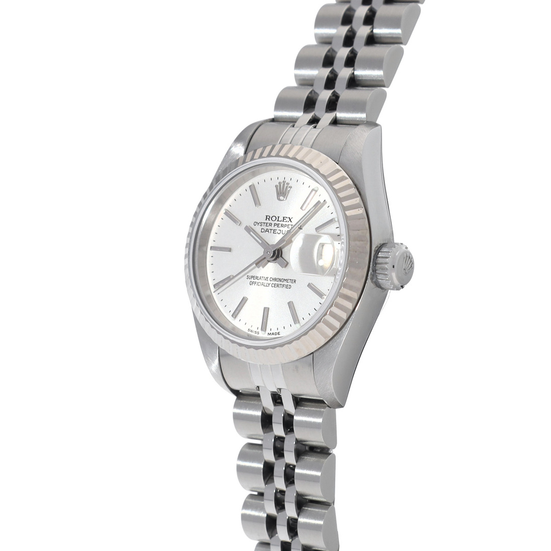✴︎ブタさんは家族✴︎ ROLEXレディースアンティーク腕時計 ROLEX シルバー スクエア ダイヤル レディース アンティーク