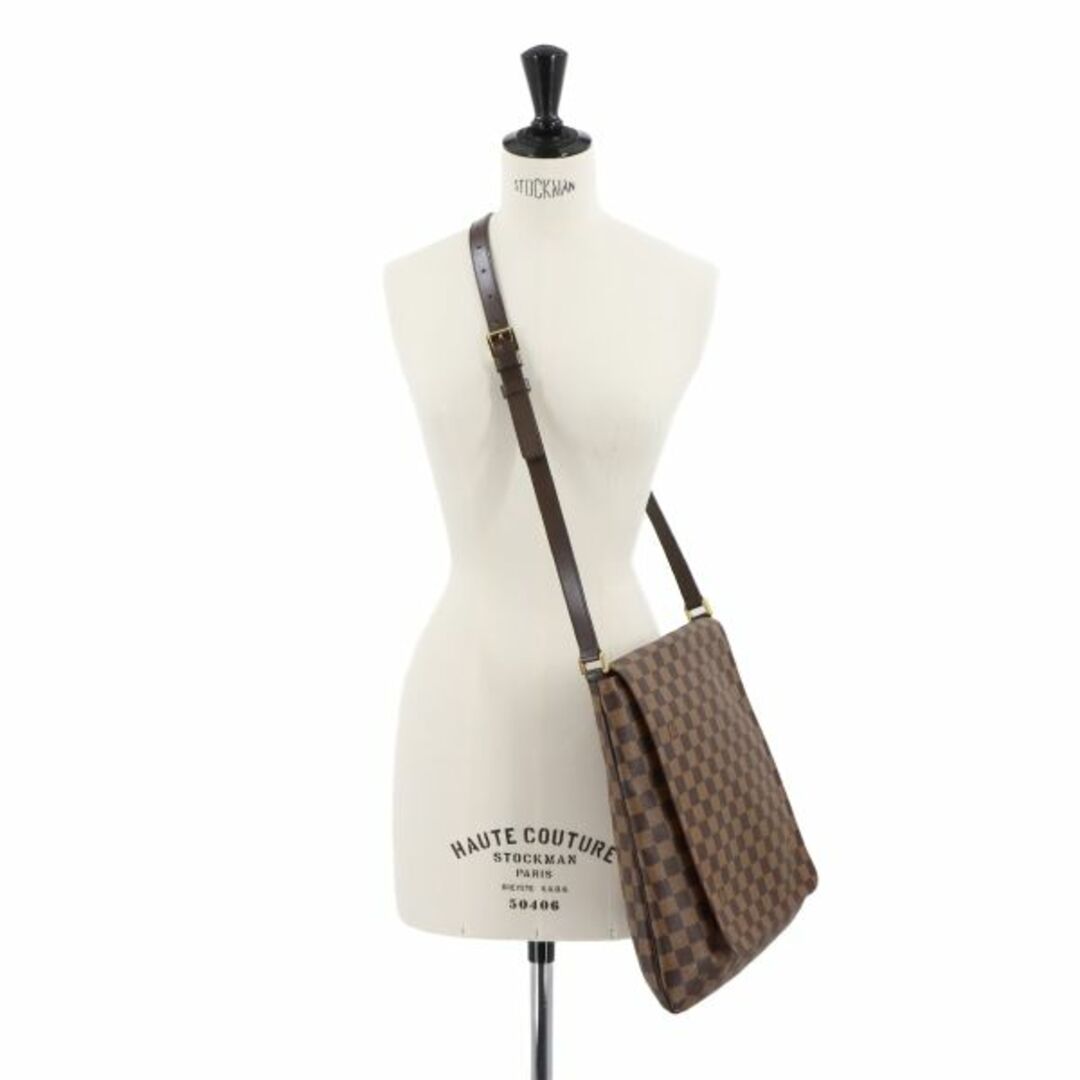 専用ルイヴィトン 斜掛け ショルダーバッグ ダミエ エヌベ ミュゼット ブラウン LOUIS VUITTON - 新品同様 ルイ ヴィトン LOUIS VUITTON ダミエ