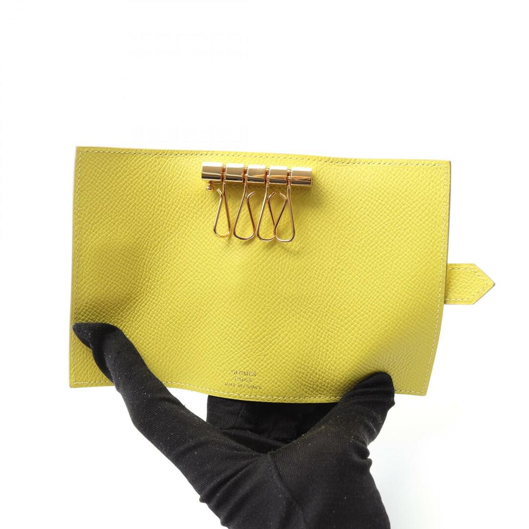 【HERMES】イエローカラーが可愛い☆人気 Bearn キーケース 4連 HERMES - エルメス HERMES ベアン キーケース アクセサリー