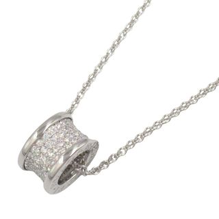 ブルガリ(BVLGARI)のブルガリ BVLGARI B-zero1 ビーゼロワン ネックレス ダイヤ ネックレス ジュエリー K18WG（ホワイトゴールド） ダイヤモンド レディース クリア系 【中古】(ネックレス)