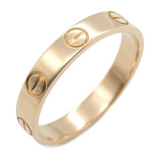 カルティエ(Cartier)のカルティエ CARTIER ミニラブ リング リング・指輪 ジュエリー K18PG（ピンクゴールド） メンズ レディース ゴールド系 【中古】(リング(指輪))