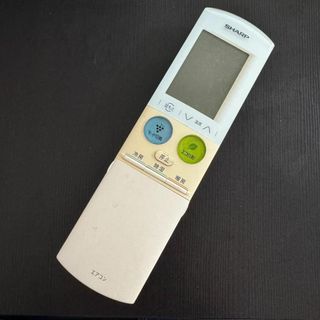 通電のみ確認★SHARP★A905JB★エアコンリモコン★現状品②(その他)