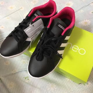 アディダス(adidas)の新品☆adidas neoスニーカー 22.5(スニーカー)